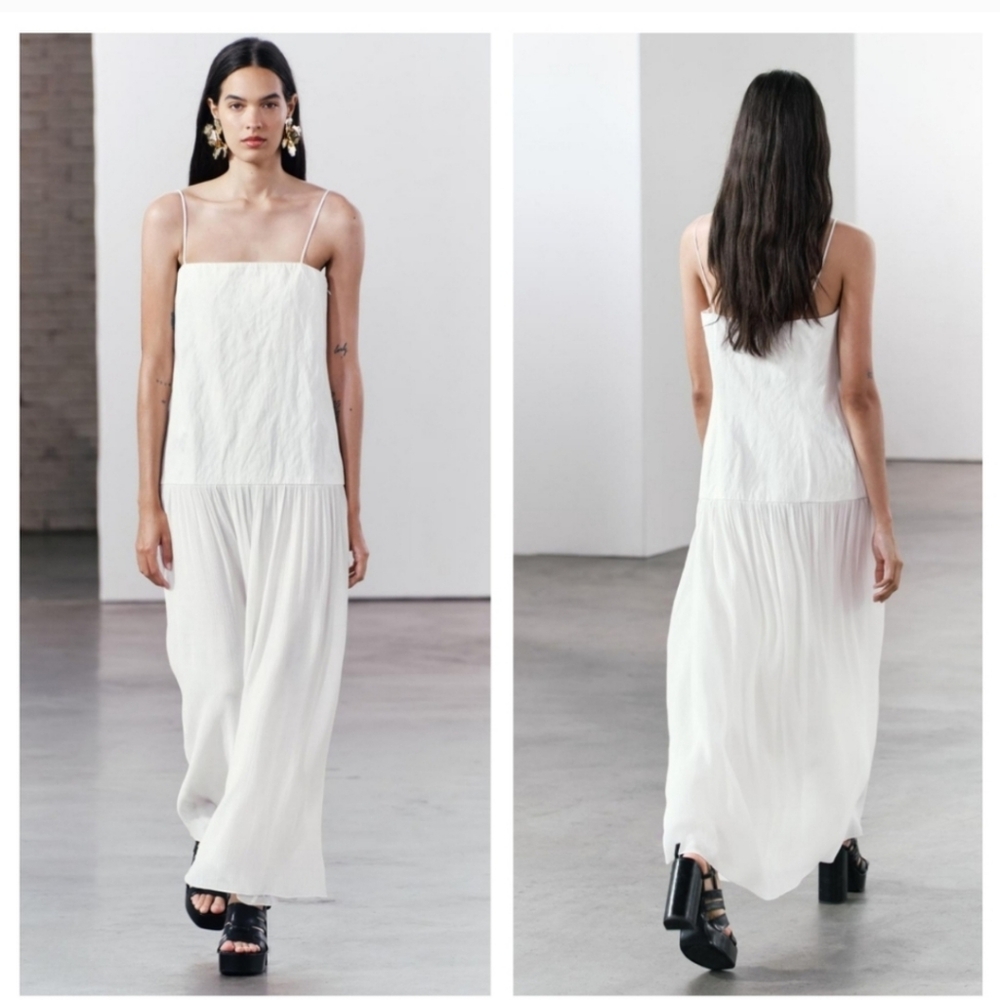 Zara White Maxi Dress - Picture 13 of 15